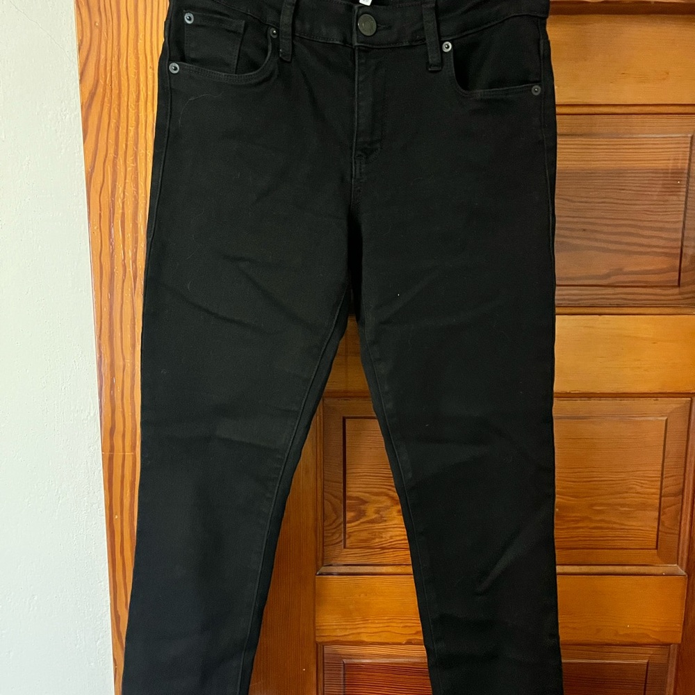 STS Blue Men's Jet Black Skinny Jeans